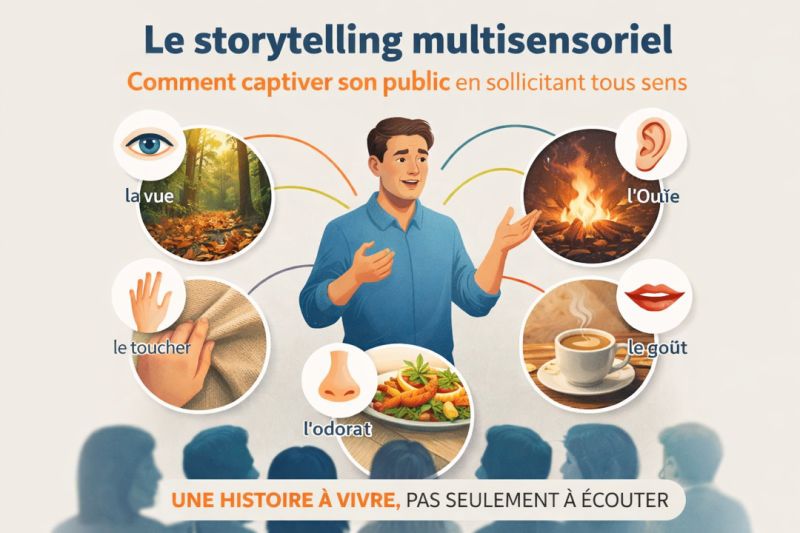 s'adresser aux cinq sens pour être entendu